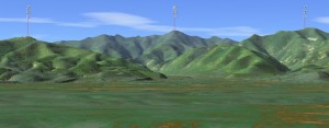 5m高尾山から4km