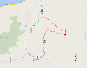 三条山概念図
